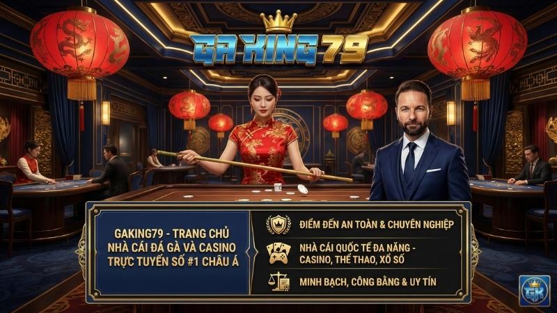 GAKING79 - TRANG CHỦ NHÀ CÁI ĐÁ GÀ VÀ CASINO TRỰC TUYẾN SỐ #1 CHÂU Á