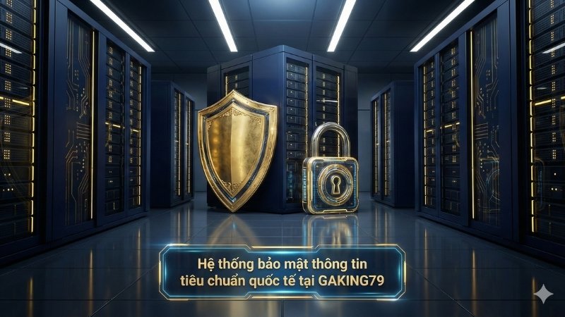 Hệ thống bảo mật thông tin tiêu chuẩn quốc tế tại GAKING79